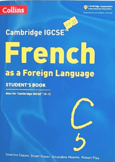 CAMBRIDGE IGCSE FRENCH AS A FOREIGN LANGUAGE SB