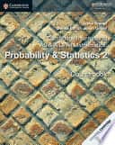 PROBABILITY AND STATISTICS 2 CB - CAMBRIDGE AS AL